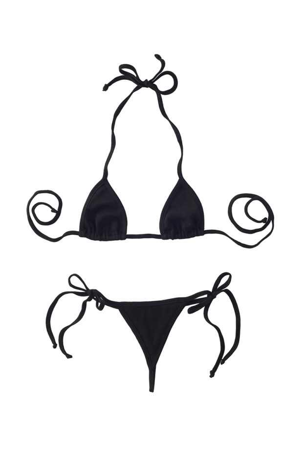 black micro bikini - HELLO BEAUTIFUL